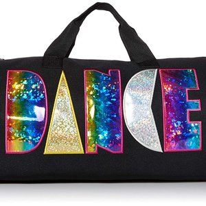 Dance Rainbow Shimmer Duffel Bag (18")